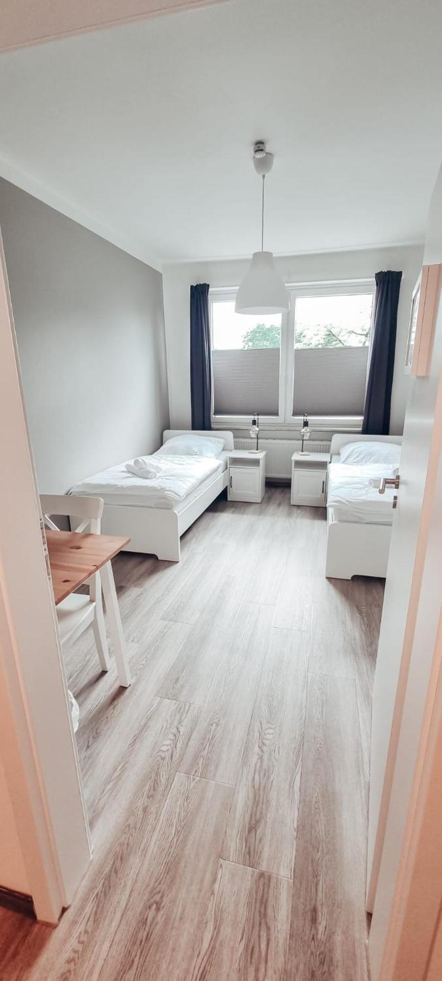 Zweibettzimmer "Grau" In Zentraler Lage Bremen Buitenkant foto