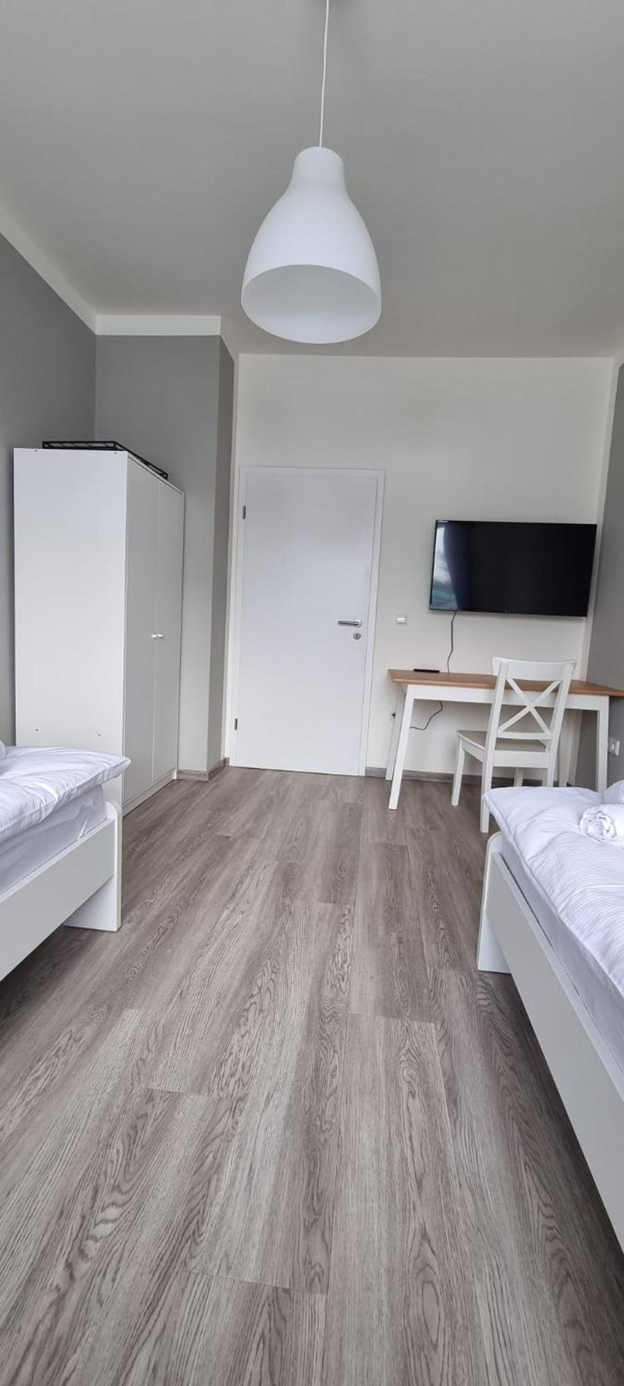 Zweibettzimmer "Grau" In Zentraler Lage Bremen Buitenkant foto