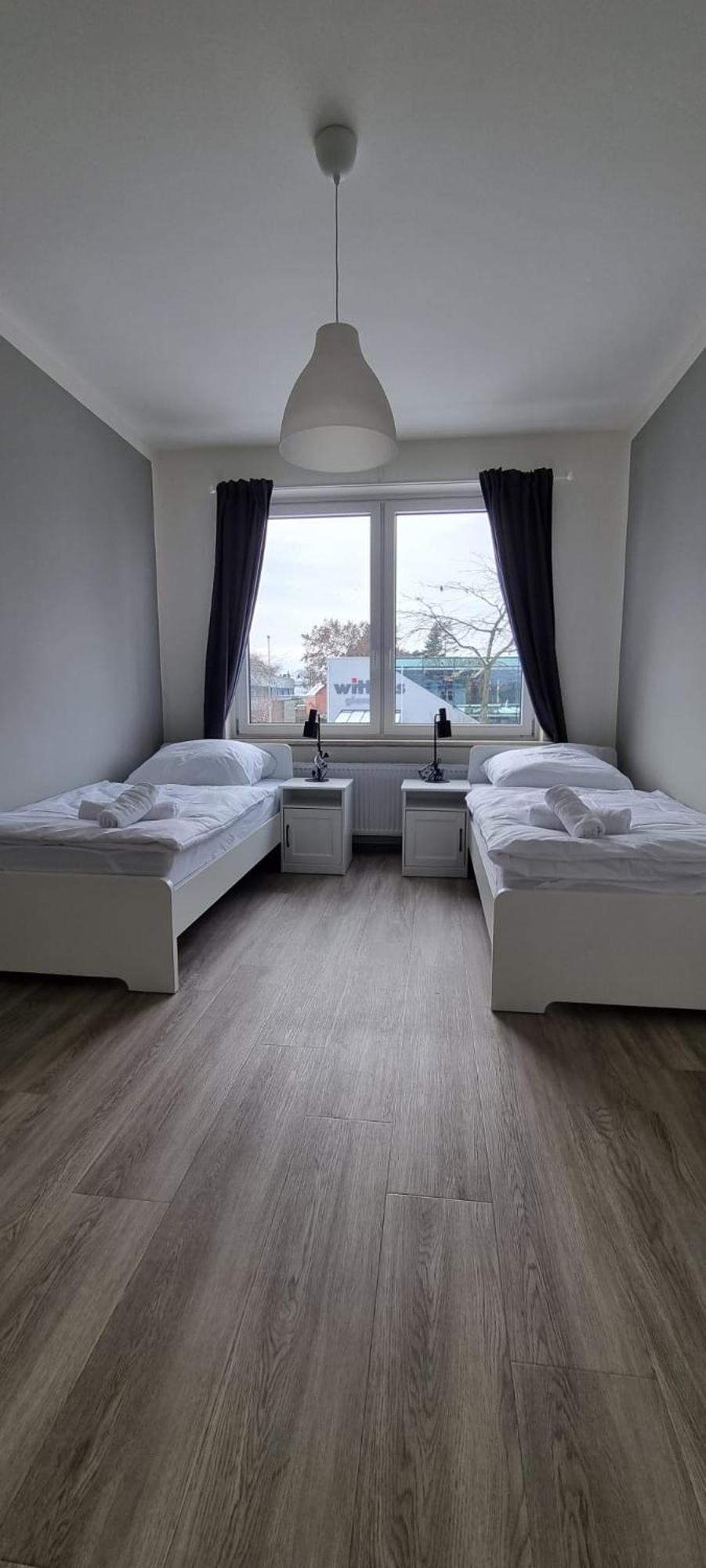 Zweibettzimmer "Grau" In Zentraler Lage Bremen Buitenkant foto